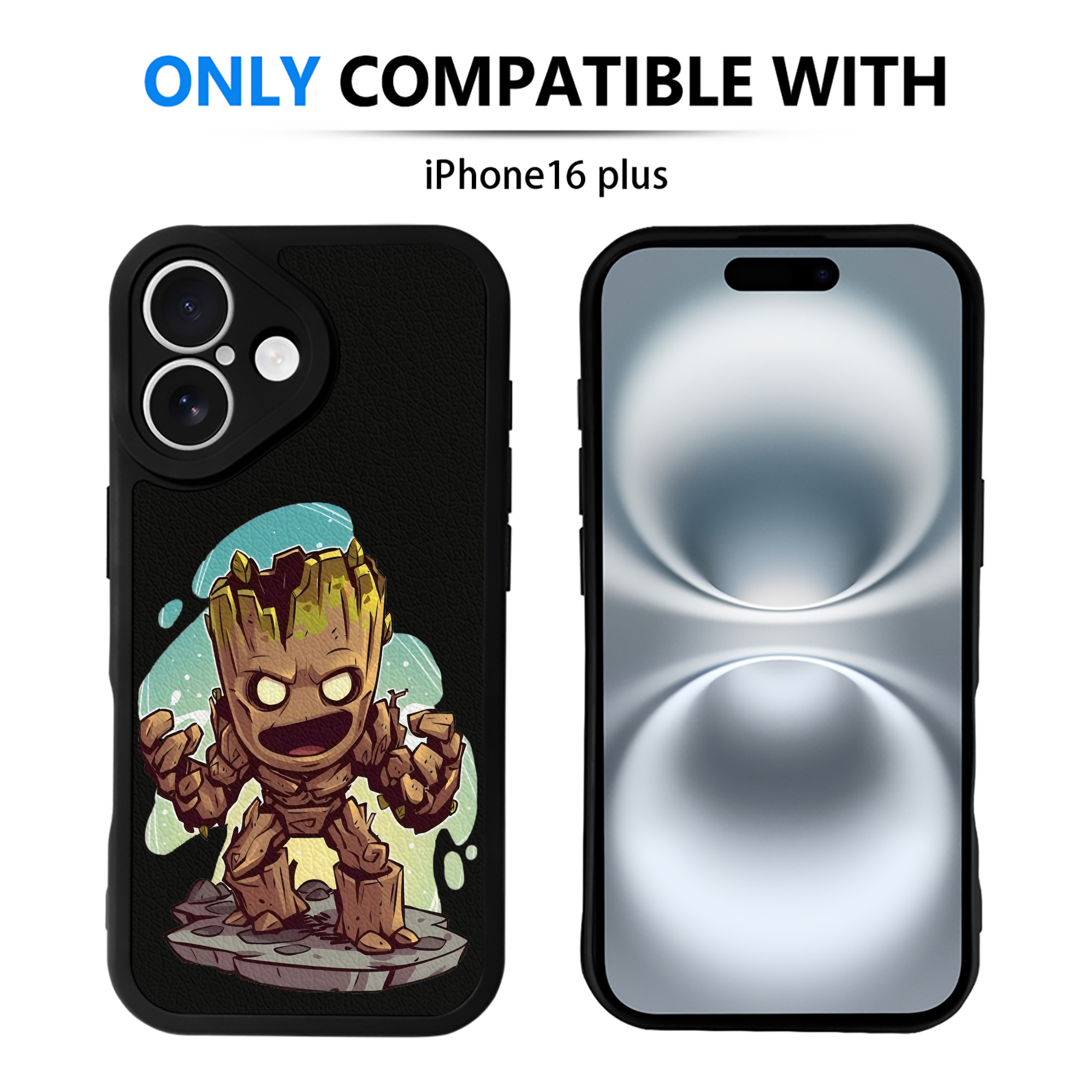 （画像用） アベンジャーズ The Avengers 【iPhone 16シリーズ対応】シリコンスマホケース（レザー調） 材質：シリコン